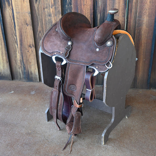 12" PATRICK SMITH YOUTH ROPING SADDLE Saddles - New Patrick Smith