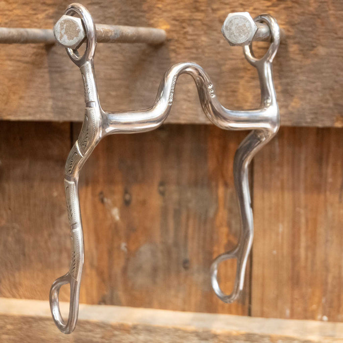Luke Spraberry Silver Mounted Solid Port Bit