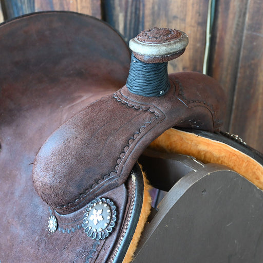 12" PATRICK SMITH YOUTH ROPING SADDLE Saddles - New Patrick Smith