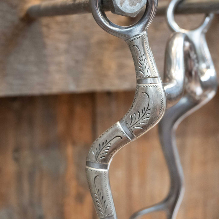 Luke Spraberry Silver Mounted Solid Port Bit