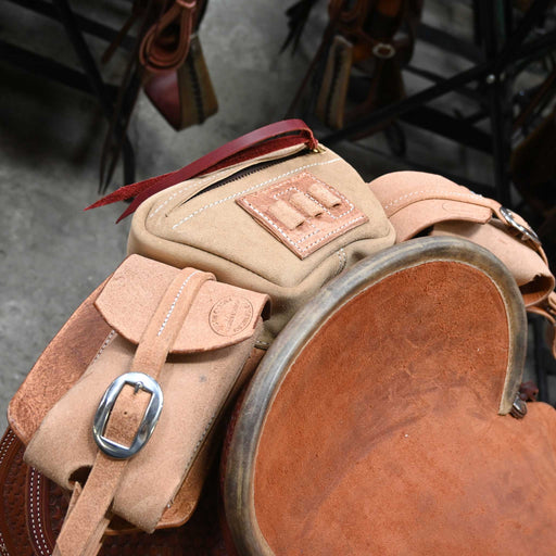 Handmade Justin Cargill Medicine Saddle Bag Tack - Saddle Accessories Justin Cargill Leather