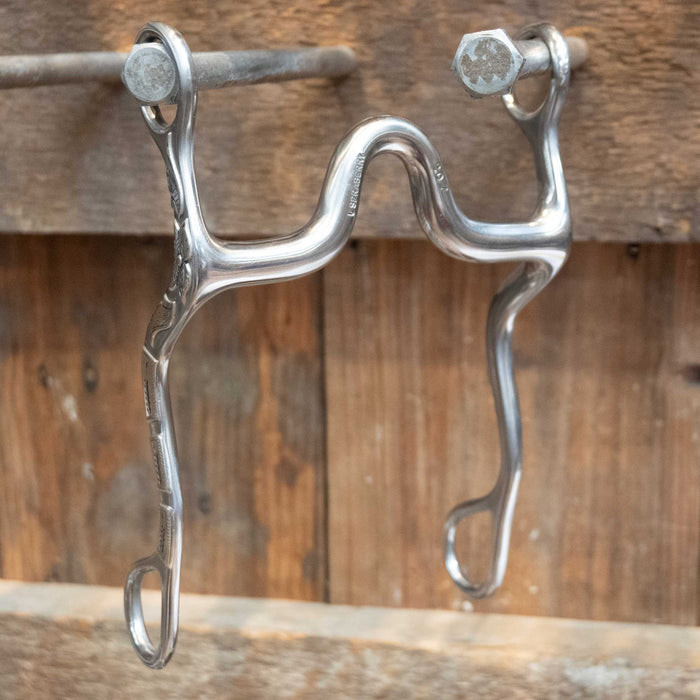 Luke Spraberry Silver Mounted Solid Port Bit