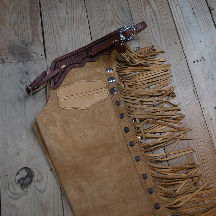 Teskey's Large Tucson Tan Roughout Versatility Chap