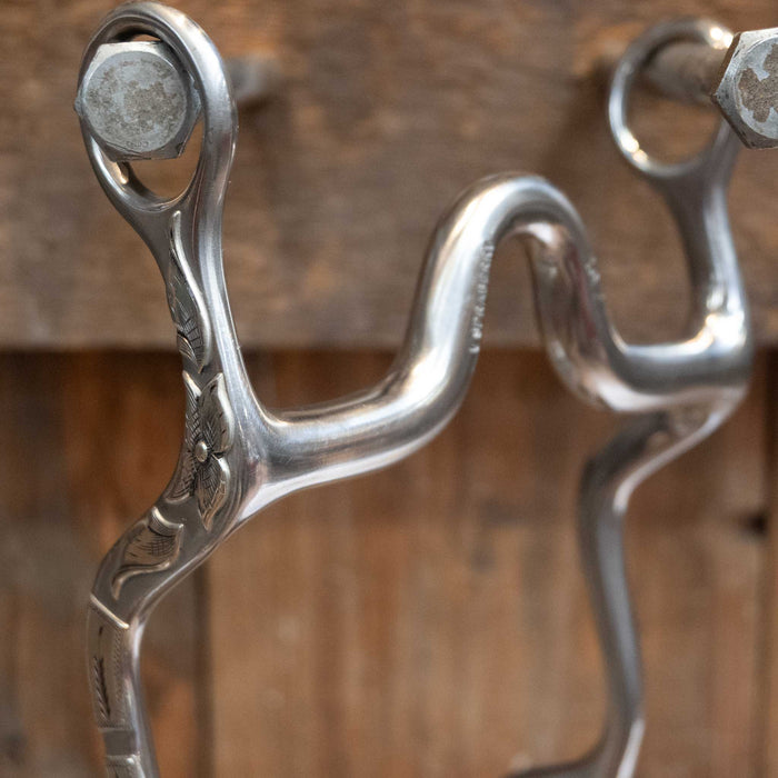 Luke Spraberry Silver Mounted Solid Port Bit