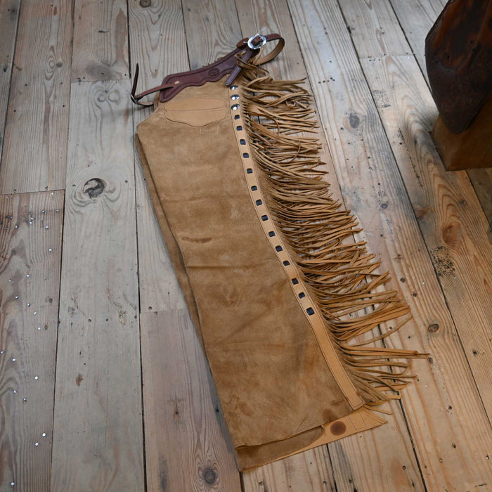 Teskey's Large Tucson Tan Roughout Versatility Chap