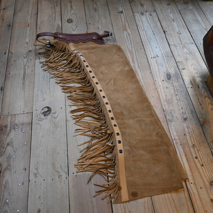 Teskey's Large Tucson Tan Roughout Versatility Chap