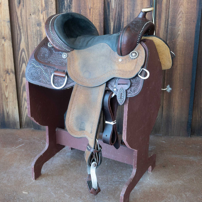 15" USED BAR J BARREL SADDLE