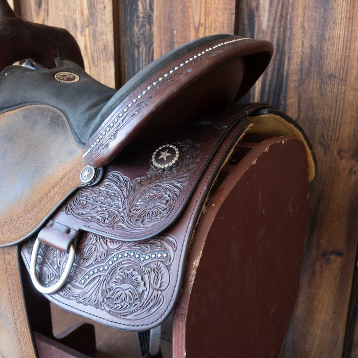 15" USED BAR J BARREL SADDLE
