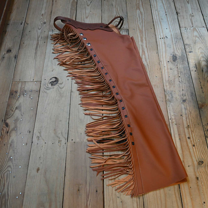 Teskey's Medium Red Clay Smooth Leather Versatility Chap