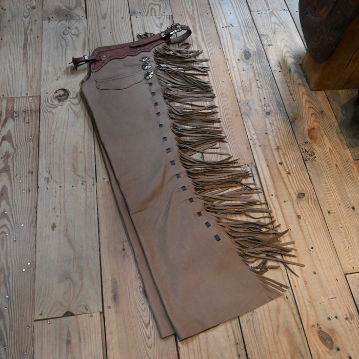 Teskey's Medium Taupe Smooth Leather Versatility Chap