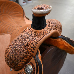 15.5" TESKEY'S ROPING SADDLE