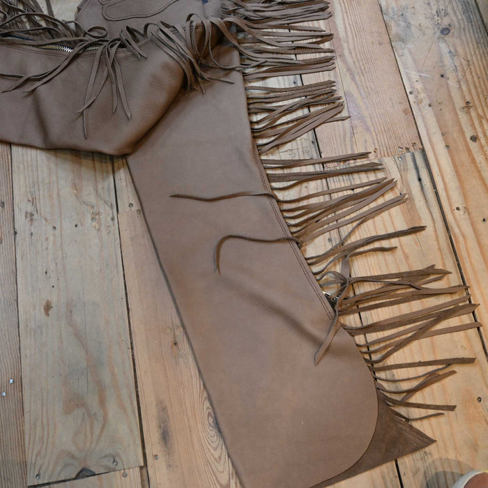 Teskey's Medium Taupe Smooth Leather Versatility Chap