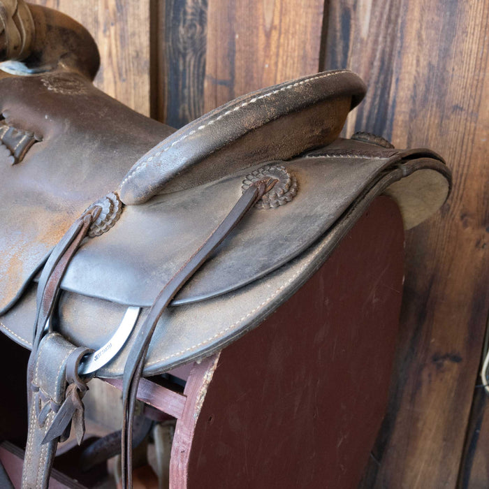 16" USED JEFF SMITH RANCH SADDLE