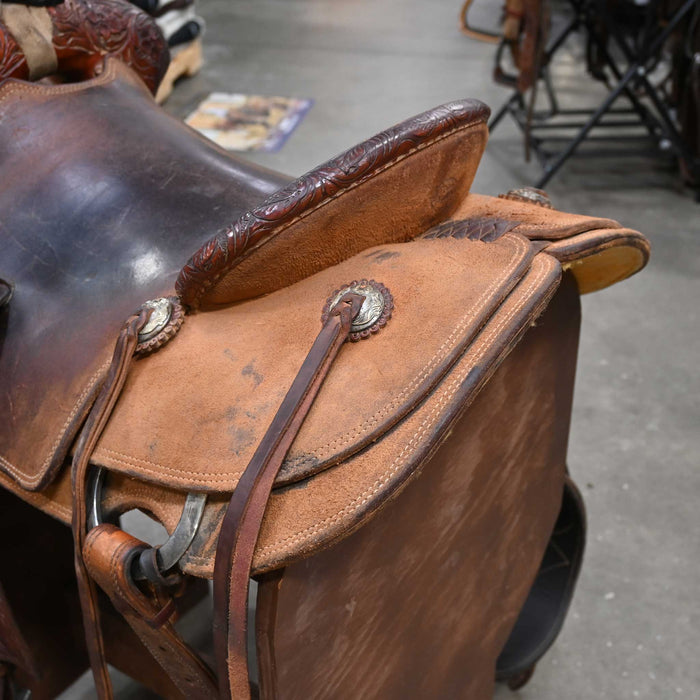 15" USED CACTUS RANCH SADDLE Saddles - Used CACTUS SADDLERY