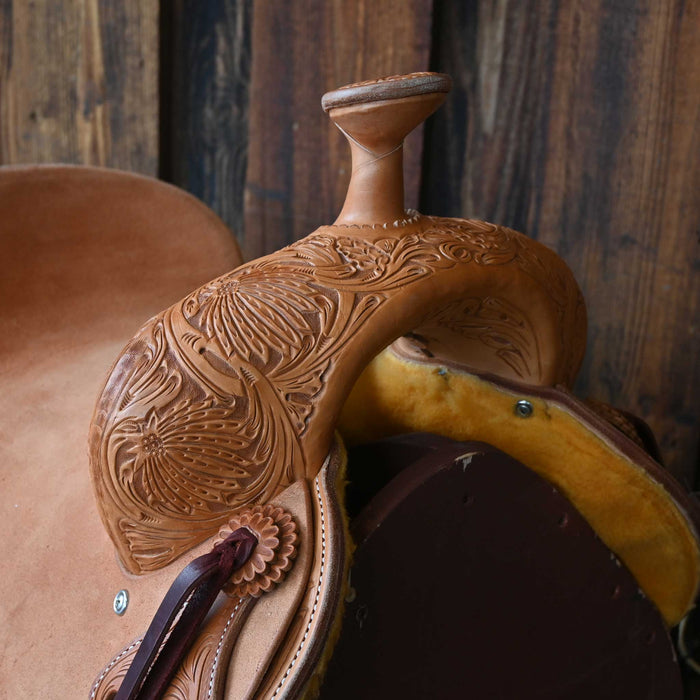 15.5" JEFF SMITH BUSTER WELCH RANCH CUTTER SADDLE Saddles - New Jeff Smith