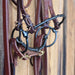 Locked O-Ring Twisted Snaffle Combo Bridle Rig w/All New Leather Tack - Rigs misc