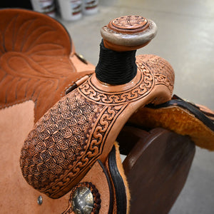 15.5" TESKEY'S ROPING SADDLE