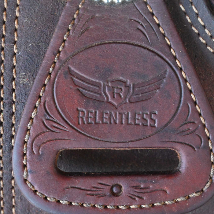 13.5" USED CACTUS RELENTLESS CALF ROPING SADDLE