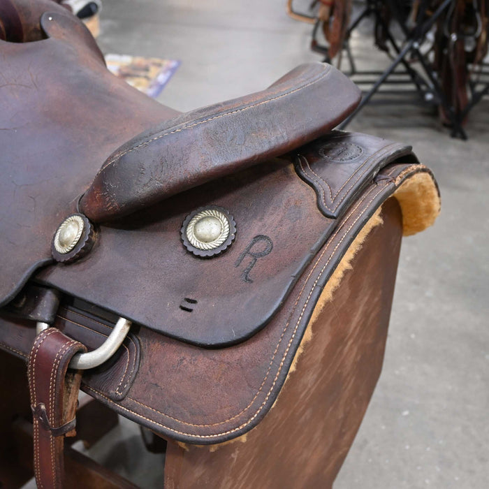 14.5" USED HOWARD COUNCIL RANCH SADDLE Saddles - Used Howard Council
