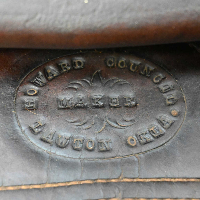 14.5" USED HOWARD COUNCIL RANCH SADDLE Saddles - Used Howard Council