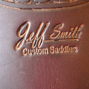 16" USED JEFF SMITH CUTTING SADDLE Saddles Jeff Smith   