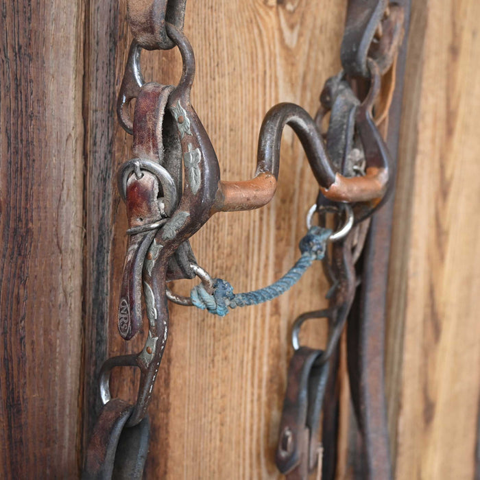 Professional's Choice Bob Avila Solid Port Bridle Rig w/Split Ear Headstall