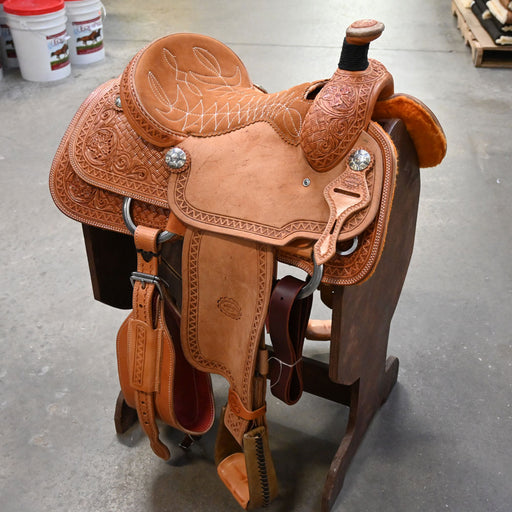 14.5" TESKEY'S TEAM ROPING SADDLE Saddles - New Teskey's Saddlery
