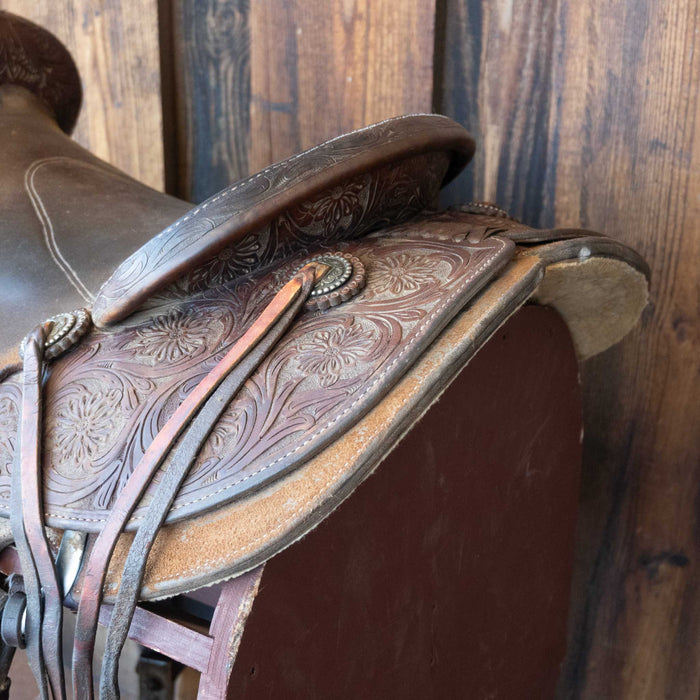 15.5" USED CACTUS RANCH SADDLE