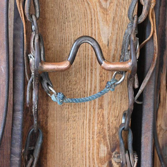 Professional's Choice Bob Avila Solid Port Bridle Rig w/Split Ear Headstall
