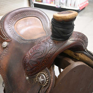 14.5" USED MARTIN ROPING SADDLE Saddles Martin Saddlery   