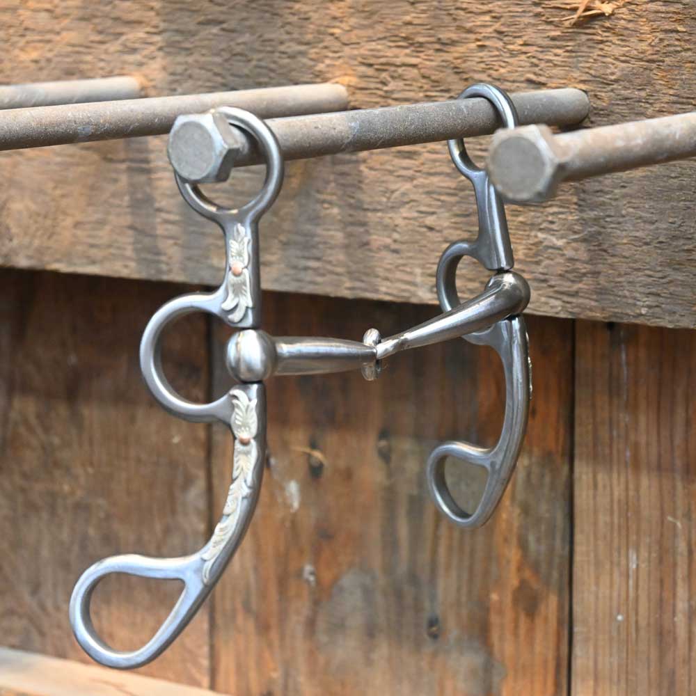 Kerry Kelly 50 Silver Mounted - Smooth Snaffle KK1008 Tack - Bits Kerry Kelley   