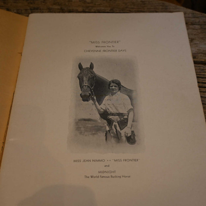 1931 Frontier Days Catalog Souvenir