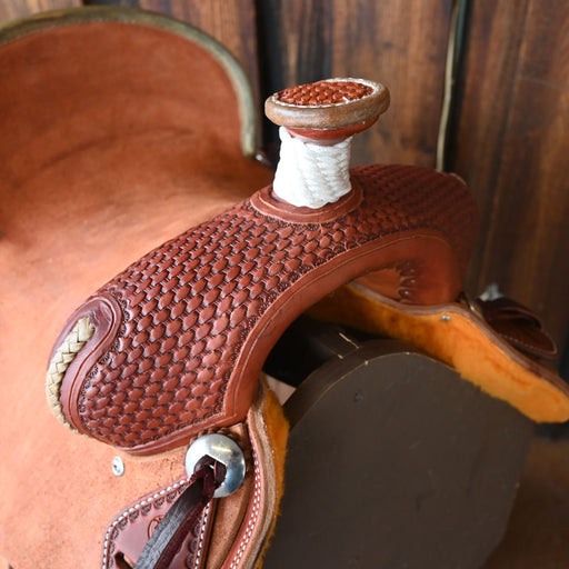 14.5" TESKEY'S RANCH ASSOCIATION SADDLE Saddles - New Teskey's Saddlery