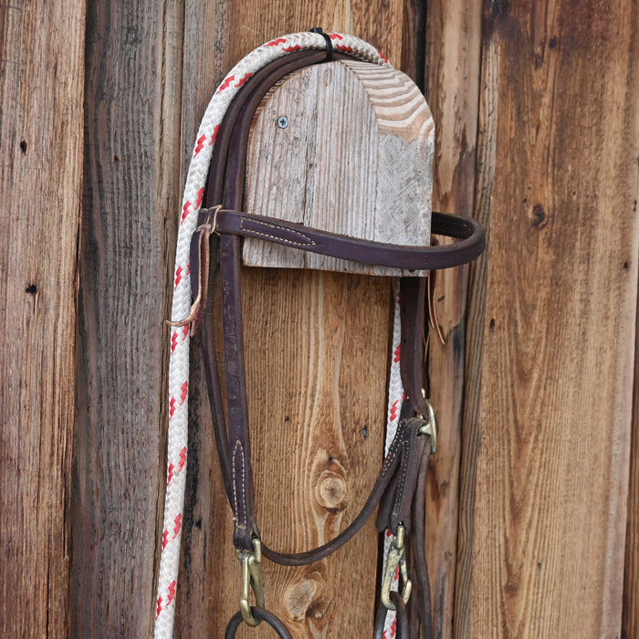 O-Ring Snaffle Bridle Rig w/Browband Headstall Tack - Rigs misc