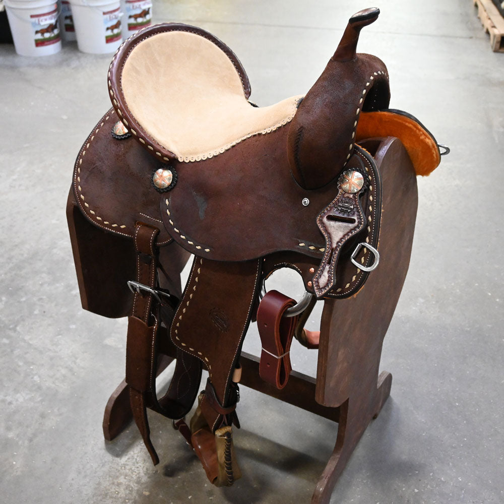 15" TESKEY'S BARREL SADDLE Saddles Teskey's Saddlery