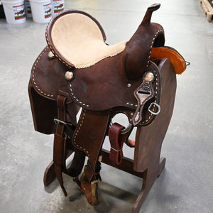 15" TESKEY'S BARREL SADDLE Saddles Teskey's Saddlery