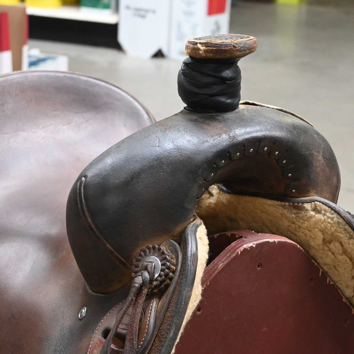 16" USED KEN RAYES RANCH SADDLE
