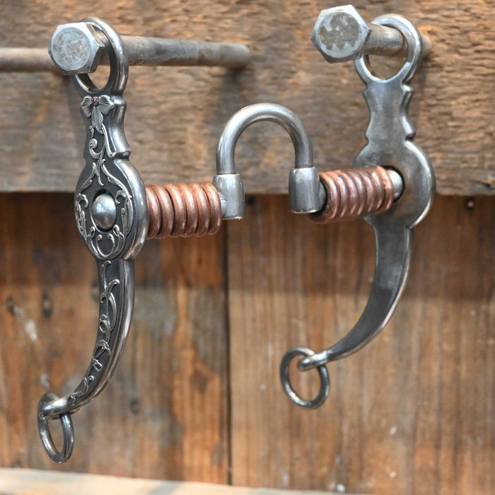 Brandon Anthony Silver Mounted Correction w/Copper Rings Bit 2255
