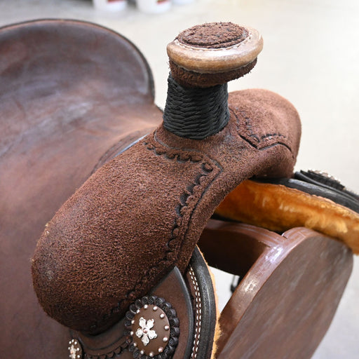 12.5" PATRICK SMITH YOUTH ROPING SADDLE Saddles - New Patrick Smith