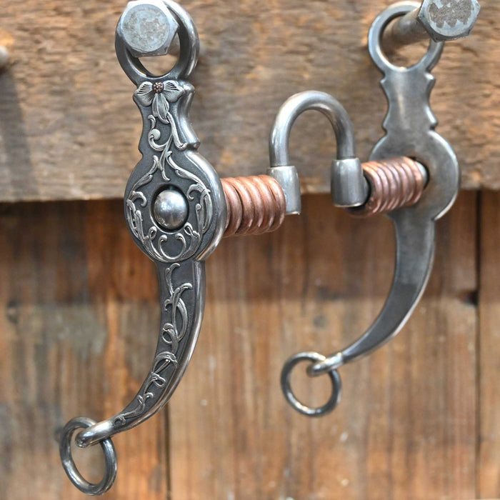 Brandon Anthony Silver Mounted Correction w/Copper Rings Bit 2255