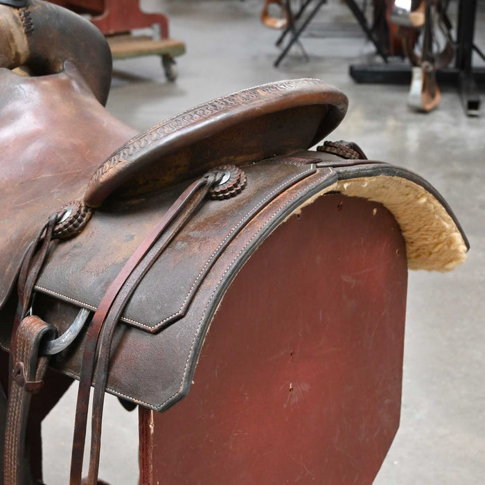 16" USED KEN RAYES RANCH SADDLE