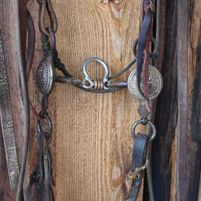Loose Port Bridle Rig w/Split Ear Headstall