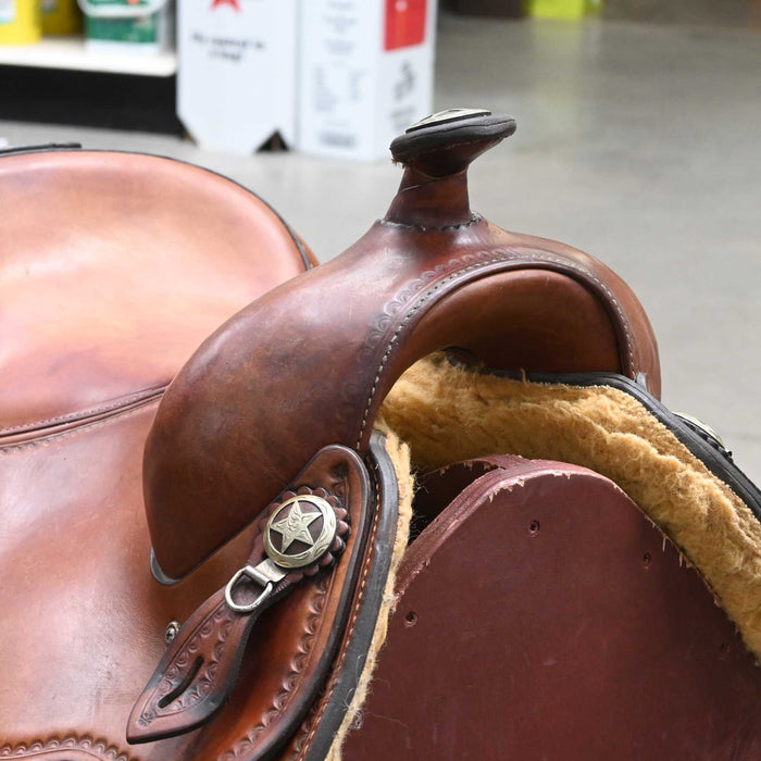 15.5" USED CRATES TRAIL SADDLE