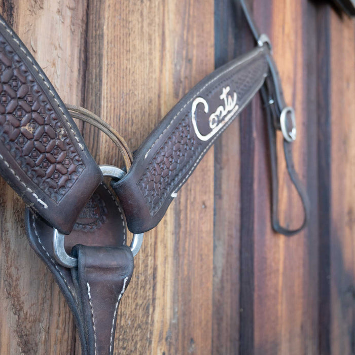 15" USED COATS TEAM ROPING SADDLE