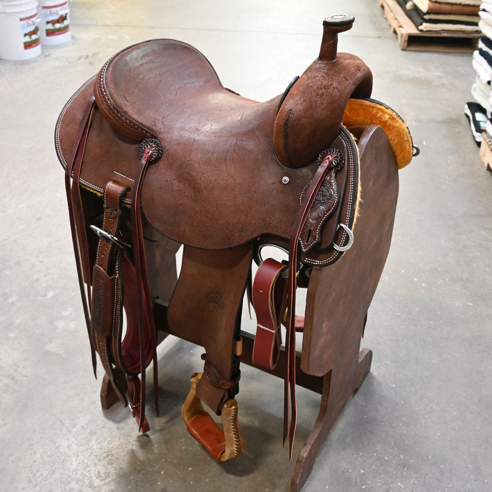 16" TESKEY'S PRO CUTTER RANCH CUTTER SADDLE Saddles Teskey's Saddlery