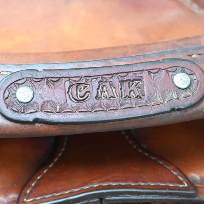 15.5" USED CRATES TRAIL SADDLE