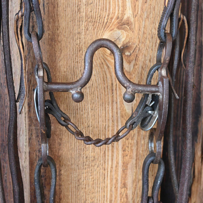 Kenny Gianni Solid Port Bridle Rig w/Single Ear Headstall Tack - Rigs Kenny Gianni