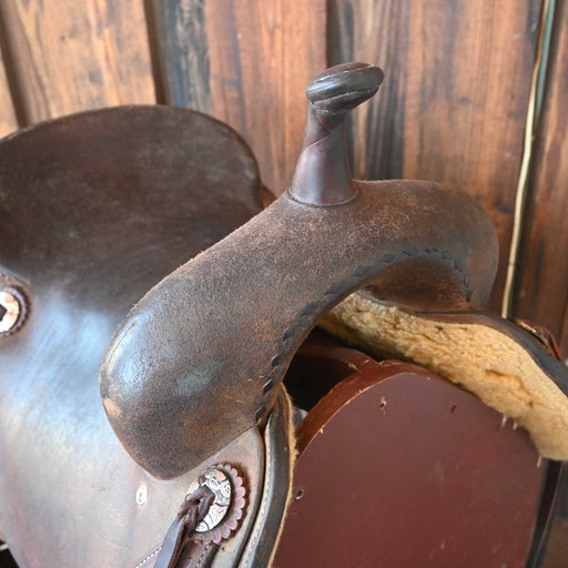 16" USED JEFF SMITH CUTTING SADDLE Saddles - Used Jeff Smith