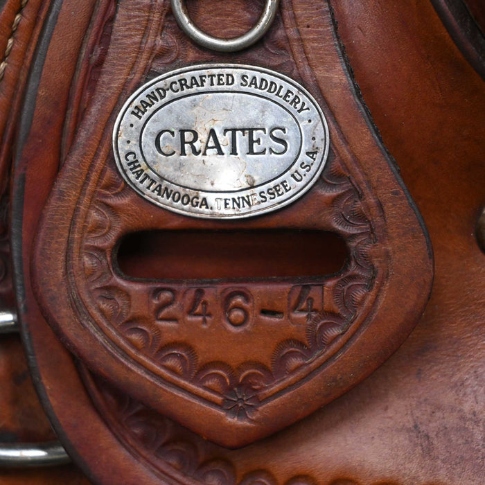 15.5" USED CRATES TRAIL SADDLE