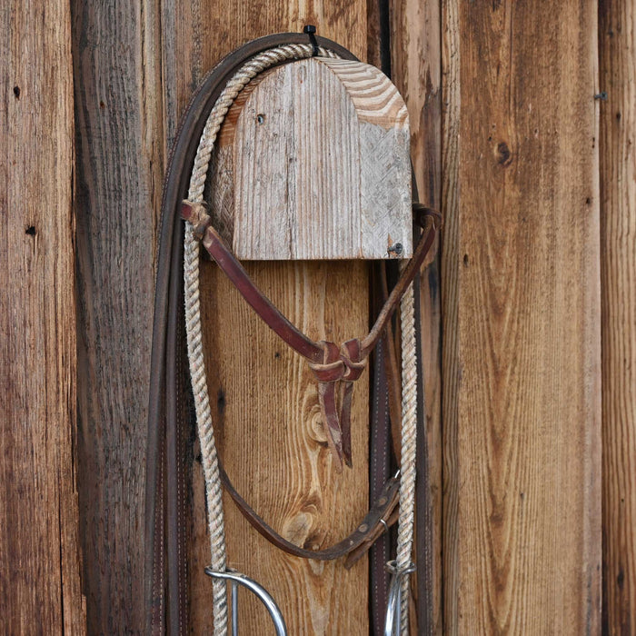 Sliding Gag Twisted Wire Snaffle Bridle Rig w/Browband Headstall